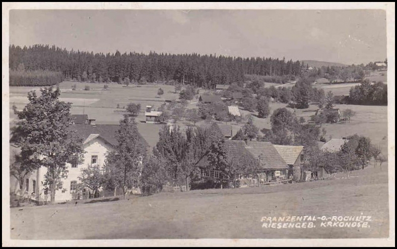 Krkonoše - Františkov 1936